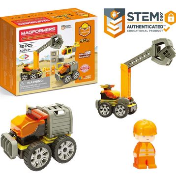 Magformers 50 Parça Mıknatıslı Construction Oyun Seti