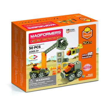 Magformers 50 Parça Mıknatıslı Construction Oyun Seti