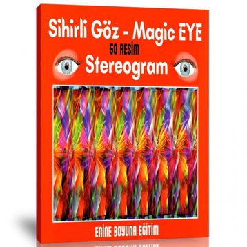 Magic Eye Sihirli Göz Stereogram Eğitim Seti Enine Boyuna Eğitim