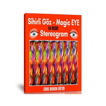 Magic Eye Sihirli Göz Stereogram Eğitim Seti Enine Boyuna Eğitim