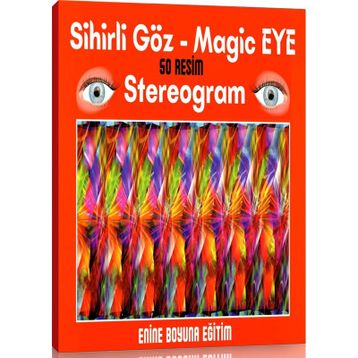 Magic Eye Sihirli Göz Stereogram Eğitim Seti Enine Boyuna Eğitim