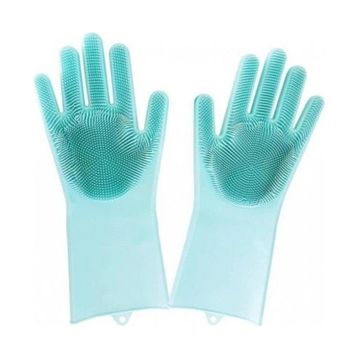 Magic Gloves Sihirli Isıya Dayanıklı Silikon Çok Amaçlı Bulaşık Eldiven Fırçası