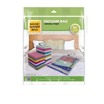 Magic Saver Bag 15'li Vakumlu Poşet Seti 2