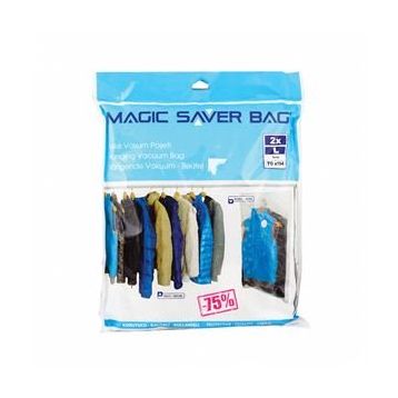 Magic Saver Bag 2'li Askılı L Vakum Poşet