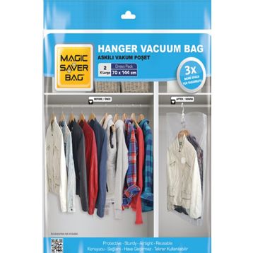 Magic Saver Bag 2'li XL Vakumlu Poşet Seti