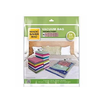 Magic Saver Bag 4'lü Vakumlu Poşet Seti 4