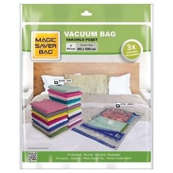 Magic Saver Bag XL 1 Adet Vakumlu Poşet 55x90 cm Hurç