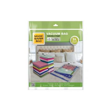 Magic Saver Bag XL 1 Adet Vakumlu Poşet 55x90 cm Hurç