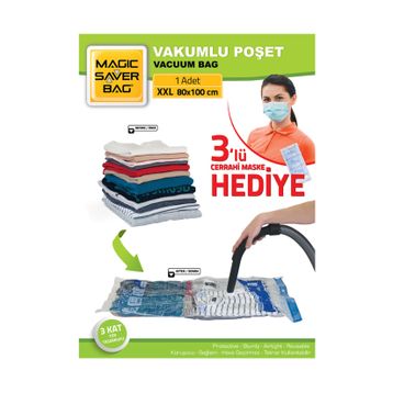 Magic Saver Bag XXL Vakumlu Poşet