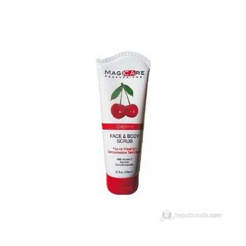 Magicare Scrub Vişne Özlü 200 ml Yüz Ve Vücut Peelingi