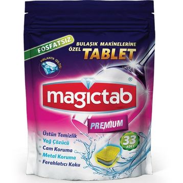Magictab 33'lü Premium Bulaşık Makinesi Tableti