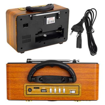 Magicvoice MV-112BT USB SD FM Bluetooth Destekli Nostaljik Radyo