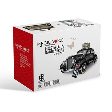 Magicvoice MV-112BT USB SD FM Bluetooth Destekli Nostaljik Radyo