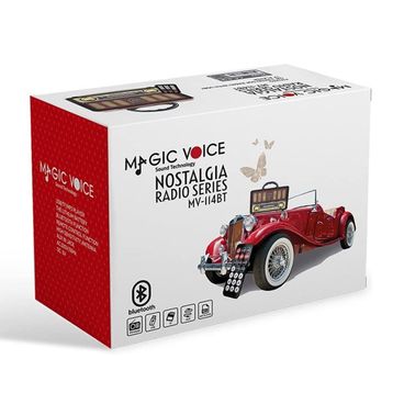 Magicvoice MV-114BT USB SD FM Bluetooth Destekli Nostaljik Radyo