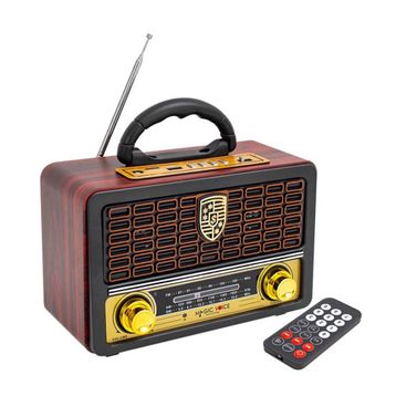 Magicvoice MV-115BT USB SD FM Bluetooth Destekli Nostaljik Radyo