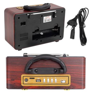 Magicvoice MV-115BT USB SD FM Bluetooth Destekli Nostaljik Radyo