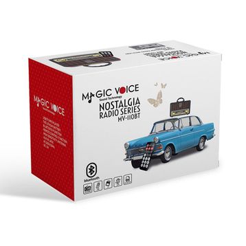 Magicvoice MV-115BT USB SD FM Bluetooth Destekli Nostaljik Radyo