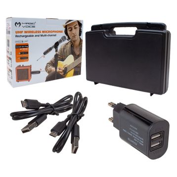 Magicvoice MV-19585 Gitar Tip Kablosuz Mikrofon