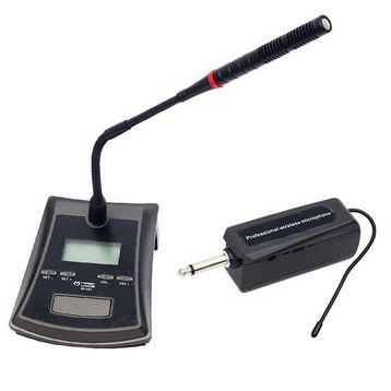 Magicvoice MV-H01 Uhf Şarjlı Alıcı Recevıer Kablosuz Kürsü Mikrofonu