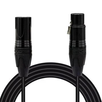 Magicvoice Yn105 10 mt Canon Xlr Dişi - Canon Xlr Erkek Stereo Plastik Jak Mikrofon Ses Kablosu