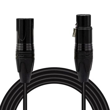 Magicvoice Yn105 10 mt Canon Xlr Dişi - Canon Xlr Erkek Stereo Plastik Jak Mikrofon Ses Kablosu