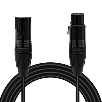 Magicvoice Yn105 10 mt Canon Xlr Dişi - Canon Xlr Erkek Stereo Plastik Jak Mikrofon Ses Kablosu