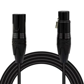 Magicvoice Yn105 10 mt Canon Xlr Dişi - Canon Xlr Erkek Stereo Plastik Jak Mikrofon Ses Kablosu