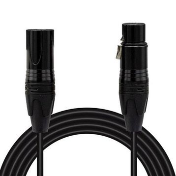 Magicvoice Yn105 10 mt Canon Xlr Dişi - Canon Xlr Erkek Stereo Plastik Jak Mikrofon Ses Kablosu