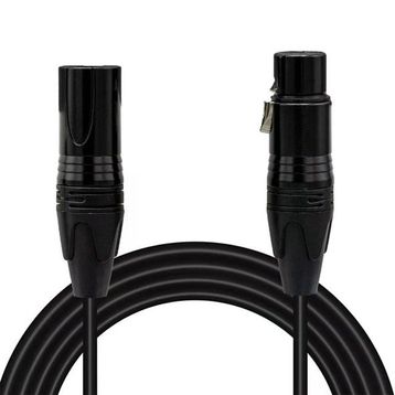 Magicvoice Yn105 10 mt Canon Xlr Dişi - Canon Xlr Erkek Stereo Plastik Jak Mikrofon Ses Kablosu