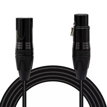 Magicvoice Yn105 10 mt Canon Xlr Dişi - Canon Xlr Erkek Stereo Plastik Jak Mikrofon Ses Kablosu