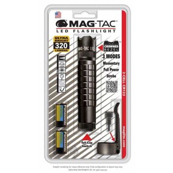 Maglite SG2LRA6Y Mag-Tac 2Cell CR123 Blisterli Led Fener