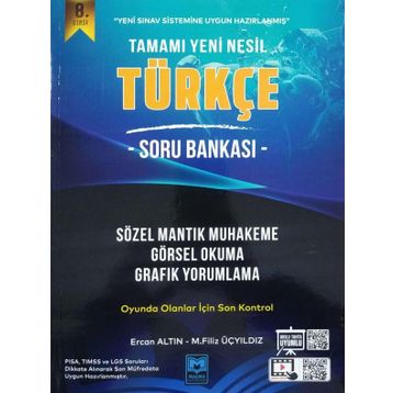 Magma Yayınları 8. Sınıf Lgs Türkçe Soru Bankası İdekitap