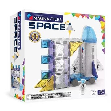 Magna-Tiles Space 32 Parça Uzay Manyetik Yapı Seti