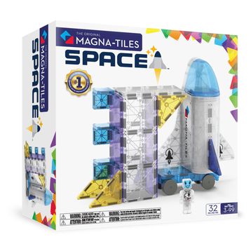 Magna-Tiles Space 32 Parça Uzay Manyetik Yapı Seti