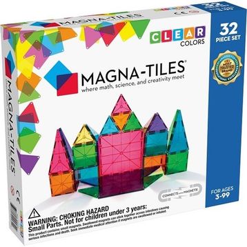 Magnatiles Clear Color 32 Parça Oyun Seti