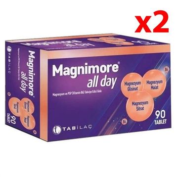 Magnimore All Day Magnezyum 2x90 Tablet