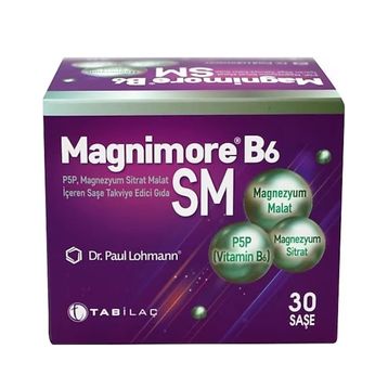 Magnimore B6 SM Magnezyum 30 Saşe