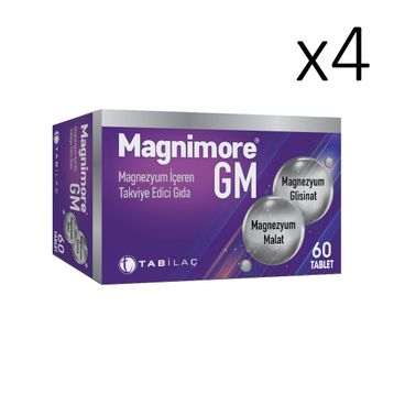 Magnimore GM Magnezyum 4x60 Tablet