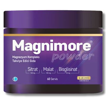 Magnimore Powder Magnezyum Kompleks 60 Servis Toz