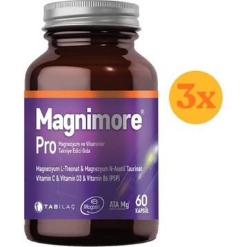 Magnimore Pro Magnezyum 60 Kapsül