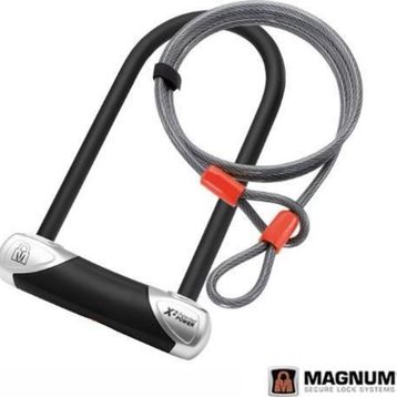 Magnum 3102 U Bisiklet Kilidi ve 120 cm 10 mm Kablo