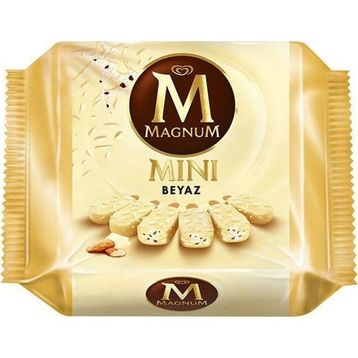 Magnum Mini Beyaz Classic 6'lı Dondurma