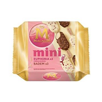 Magnum Mini Double Euphoria Badem 353 ml Dondurma