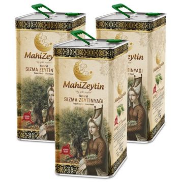 Mahizeytin 15 lt Soğuk Sıkım Natürel Sızma Zeytinyağı