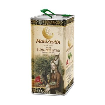 Mahizeytin 5 lt Soğuk Sıkım Natürel Sızma Zeytinyağı