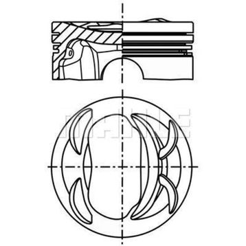 Mahle 028Pİ00118002 Piston Segman