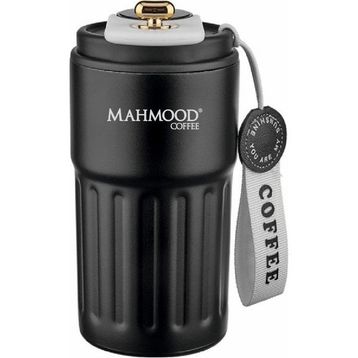 Mahmood Coffee Dereceli 440 ml Siyah Termos