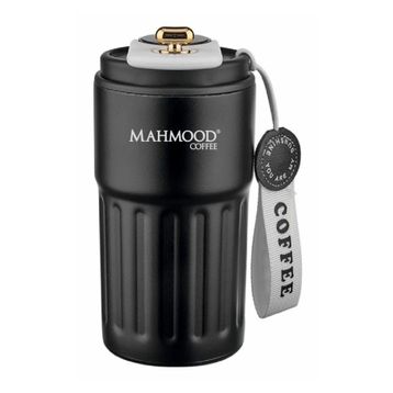 Mahmood Coffee Dereceli 440 ml Siyah Termos