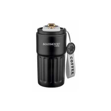 Mahmood Coffee Dereceli 440 ml Siyah Termos