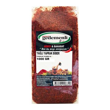 Mahmut Gedemenli 1 kg Yağlı Yaprak Biber